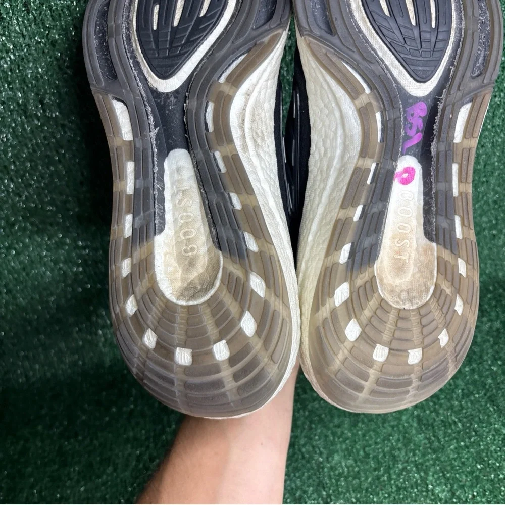 Adidas Ultra‎ Boost Model GX 3062 Size 12 Black Running Shoe